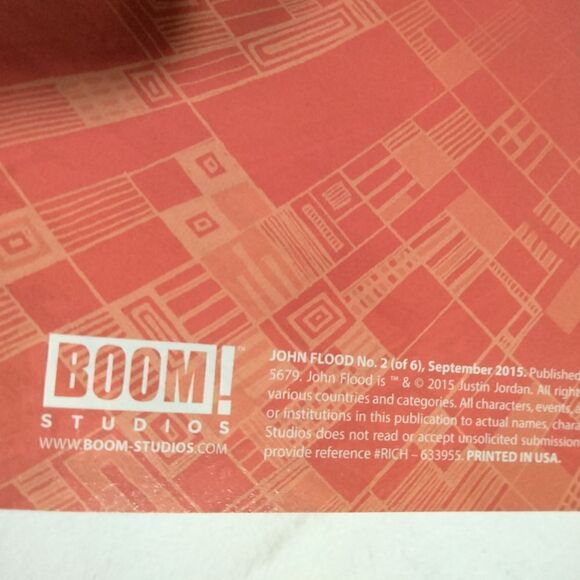 Boom Studios John Flood Comic Book #2 of 6 2015 - Picture 5 of 6
